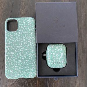 Burga Lush Meadows iPhone 11 Phone Case and AirPod Case